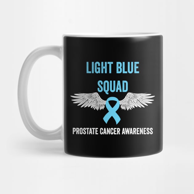 prostate cancer awareness - Light blue squad prostate cancer support by Merchpasha1